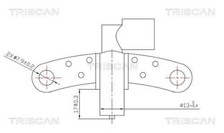 Автозапчасть TRISCAN 885525102