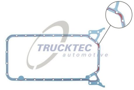 Прокладка масляного піддону AUTOMOTIVE TRUCKTEC 0210100