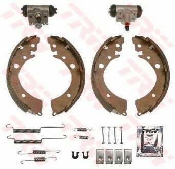 Фото 1 - комплект тормозных колодок TRW BK1974 Комплект тормозных колодок TRW BK1974 (фото 1)