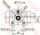 Колесный тормозной цилиндр TRW BWC227 (фото 2)