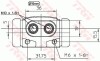 Гальмівний циліндрик (LUCAS) TRW BWD195 (фото 2)