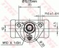 Гальмівний циліндрик (LUCAS) TRW BWD289 (фото 2)