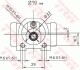 Колесный тормозной цилиндр TRW BWD302 (фото 2)