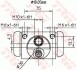 Гальмівний циліндрик (LUCAS) TRW BWD314 (фото 2)