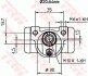 Колесный тормозной цилиндр TRW BWF262 (фото 2)