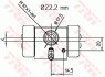 Колесный тормозной цилиндр TRW BWH255 (фото 2)