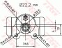 Гальмівний циліндрик (LUCAS) TRW BWH374 (фото 2)