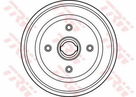 Тормозной барабан TRW DB4006