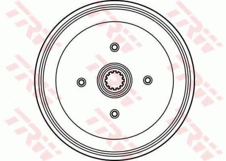 Гальмівний барабан (LUCAS) TRW DB4037