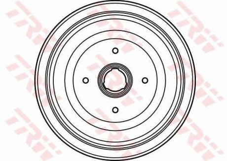 Тормозной барабан TRW DB4083