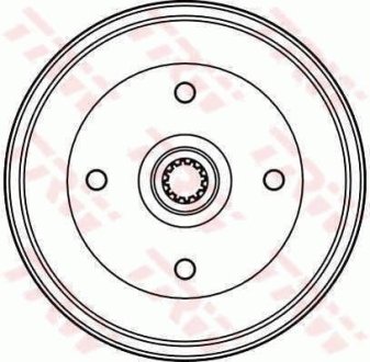 Гальмівний барабан (LUCAS) TRW DB4143