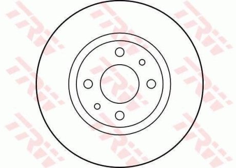 Гальмівний диск (LUCAS) TRW DF1744