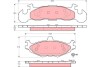 Комплект тормозных колодок, дисковый механизм TRW GDB4003 (фото 1)