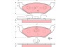 Гальмівні колодки, дискові (LUCAS) TRW GDB4045 (фото 1)