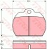 Комплект тормозных колодок, дисковый механизм TRW GDB591 (фото 1)