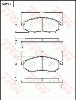 LUCAS/ TRW GDB7042 (фото 1)