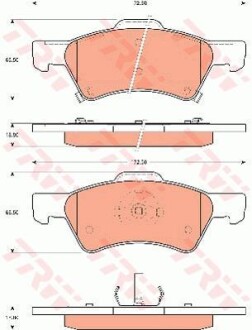 Автозапчасть TRW GDB7610
