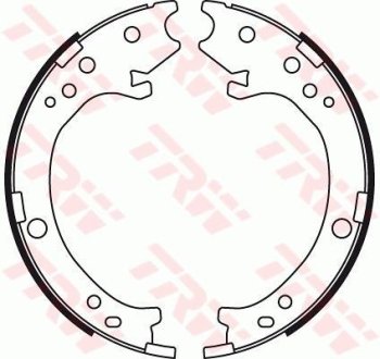 Комплект тормозных колодок, стояночная тормозная система TRW GS8779