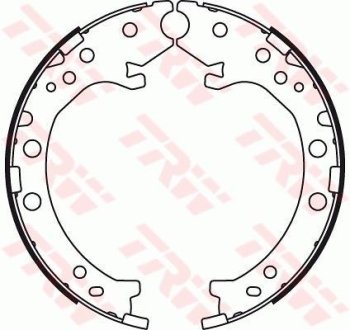 Гальмівні колодки ручного гальма (LUCAS) TRW GS8789