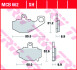 Гальмівна колодка (диск) TRW MCB662SH (фото 2)