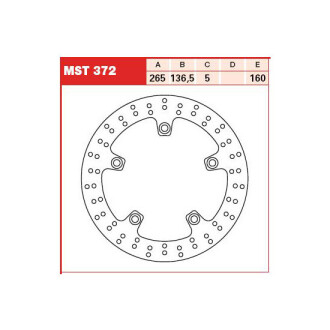 Диск гальмівний (LUCAS) TRW MST372