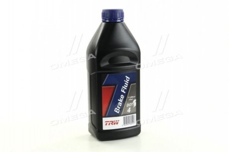 Жидкость тормозная dot 4, "BRAKE FLUID", 1л TRW PFB401