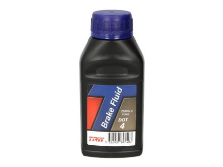 Жидкость тормозная dot 4, "BRAKE FLUID", 0.25л TRW PFB425