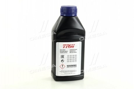 Жидкость тормозная dot 4, "BRAKE FLUID", 0.5л TRW PFB450