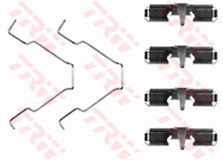 Комплектующие, колодки дискового тормоза TRW PFK367