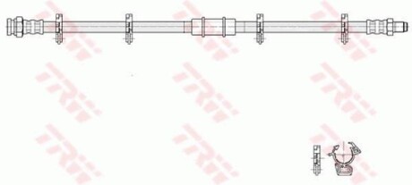 Гальмівний шланг TRW PHB273