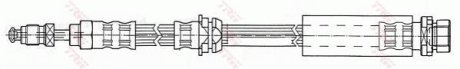 Шланг гальмівний (LUCAS) TRW PHB438