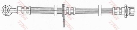 Шланг гальмівний (LUCAS) TRW PHD448