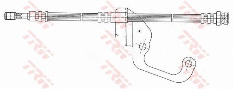 Тормозной шланг TRW PHD629