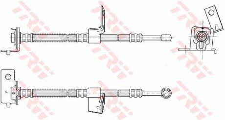 Тормозной шланг TRW PHD954