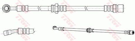 Шланг гальмівний (LUCAS) TRW PHD992