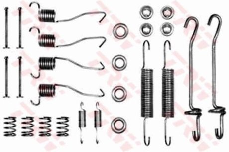 Монтажний набір гальмівних колодок (LUCAS) TRW SFK126