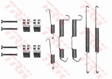 Монтажний набір гальмівних колодок (LUCAS) TRW SFK132