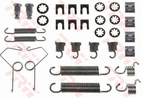 Монтажний набір гальмівних колодок (LUCAS) TRW SFK186