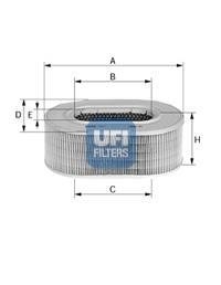 Воздушный фильтр UFI 2716200