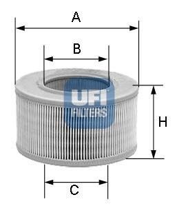 Воздушный фильтр UFI 2717700