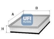 Воздушный фильтр UFI 3000300