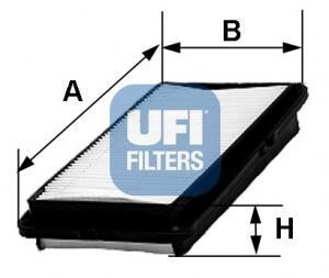 Фільтр повітряний UFI 3024300