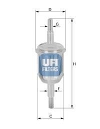 Фільтр палива UFI 3101500