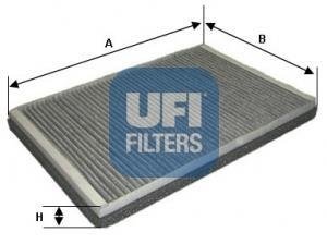 Фильтр, воздух во внутренном пространстве UFI 5417400