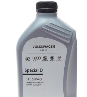 Масла моторные Special D SAE 5W40 (1 Liter) VAG GS55505M2