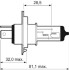 Лампа накаливания, "Essential H4" 12В 60/55Вт Valeo 032007 (фото 1)