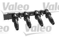 Котушка запалювання ALFA ROMEO 159, FIAT CROMA, STILO, OPEL ASTRA G, ASTRA H, ASTRA H CLASSIC, ASTRA H GTC, CORSA D, INSIGNIA A, MERIVA A, SIGNUM, VECTRA C, VECTRA C GTS, ZAFIRA B 1.6-1.8 02.98- Valeo 245280 (фото 1)