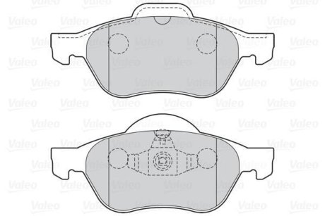 Колодки гальмівні RENAULT P. LAGUNA/MEGANE/SCENIC 1,5-2,0 DCI 03- Valeo 301026 (фото 1)