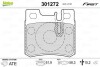 Колодки гальмівні DB T. W124/W202/W210 93-01 Valeo 301272 (фото 1)