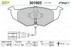 Гальмівні колодки дискові VAG Fabia/Polo "1,0-1,9 "F "99-14 Valeo 301805 (фото 1)
